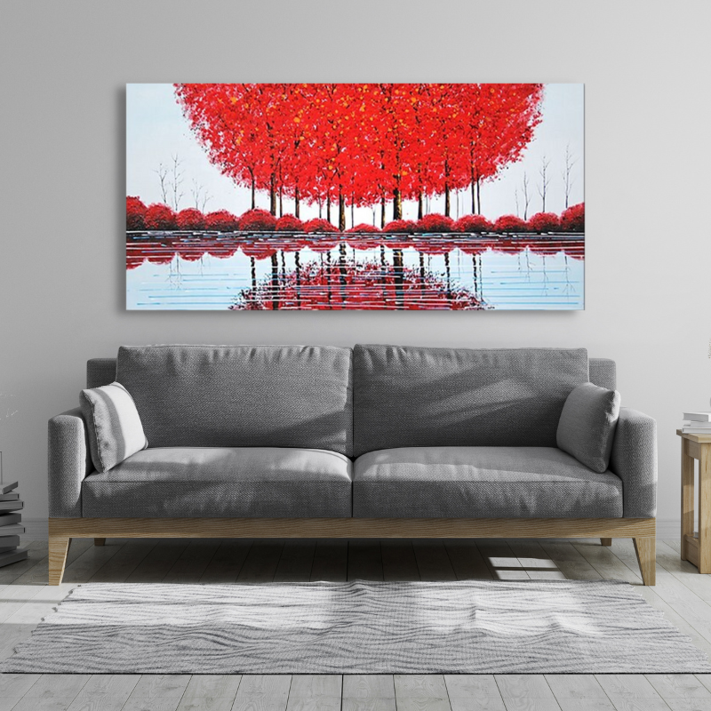 Lake of Red Leaves