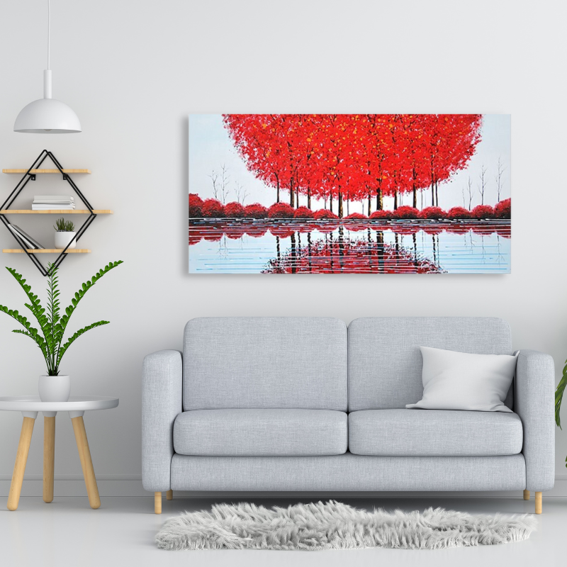 Lake of Red Leaves