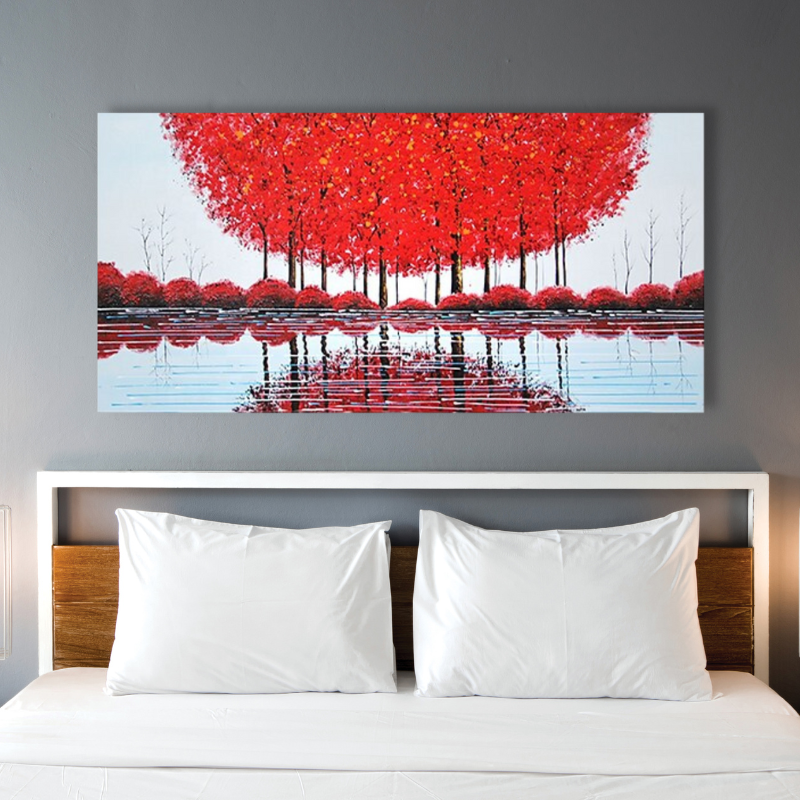 Lake of Red Leaves