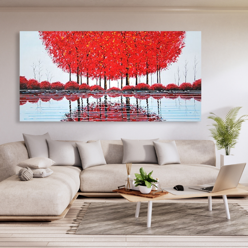 Lake of Red Leaves