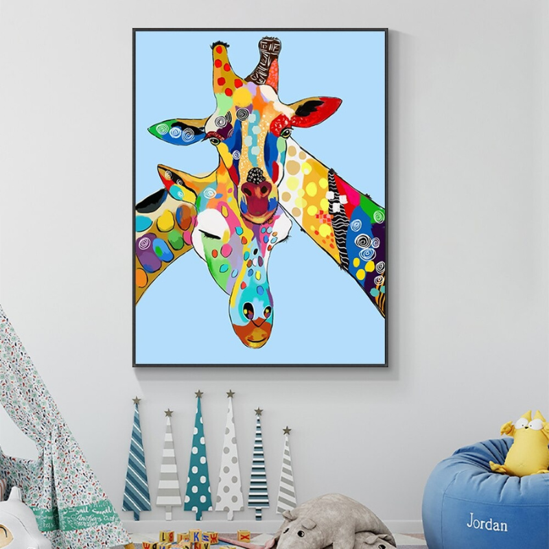 Couple Girrafe